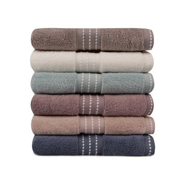 Set 6 prosoape din bumbac Micro Cotton, 50 x 90 cm-image-3