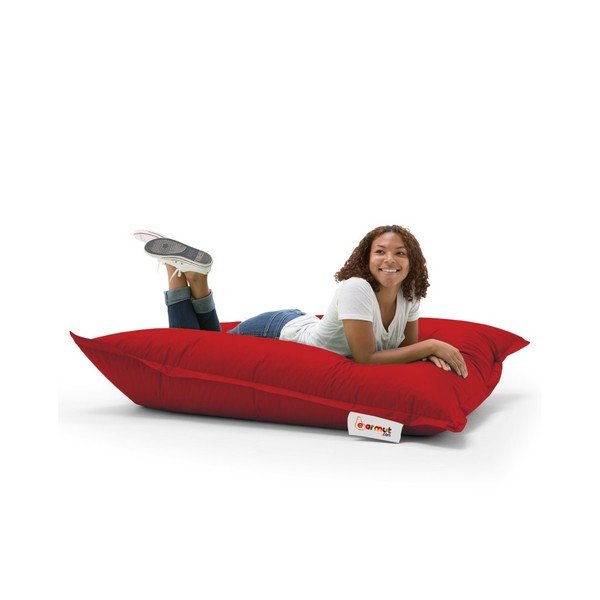 Beanbag pentru grădină roșu Mattress – Floriane Garden-image-1
