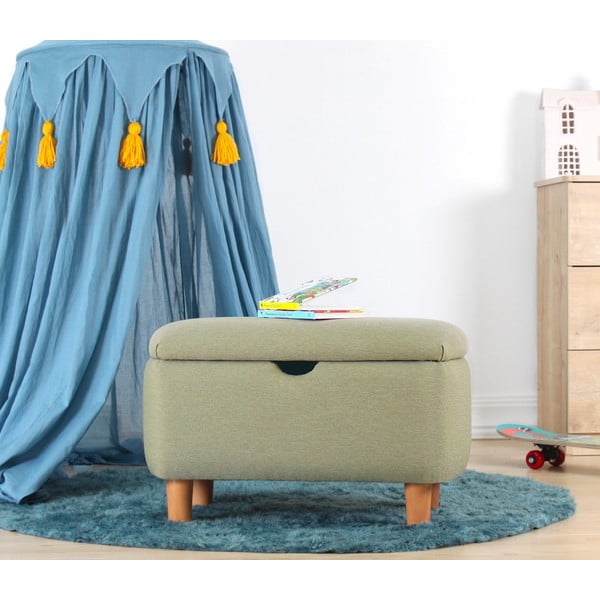 Puf de copii verde deschis Moouv – Artie-image-4