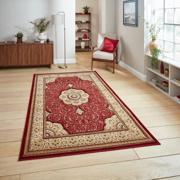 Covor roșu 80x140 cm Heritage – Think Rugs-image-2