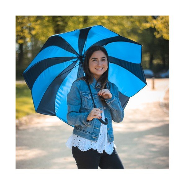 Umbrelă Sunflower, 120 cm, albastru-image-3