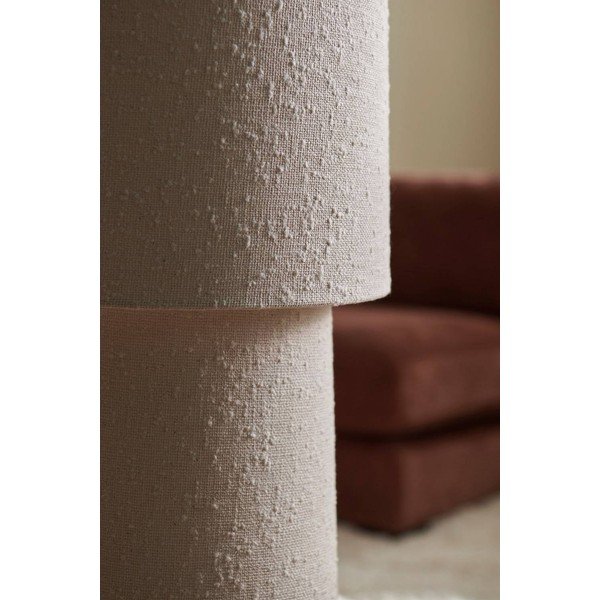 Lampadar crem din material bouclé (înălțime 119 cm) Philo – Ellos Home-image-2