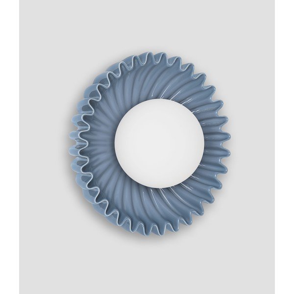 Aplică de perete albastră din ceramică Petel – Nova Luce-image-4
