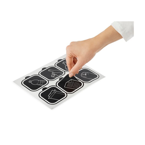 Coș de gunoi din plastic reciclat 25 l Twist - Rotho-image-4