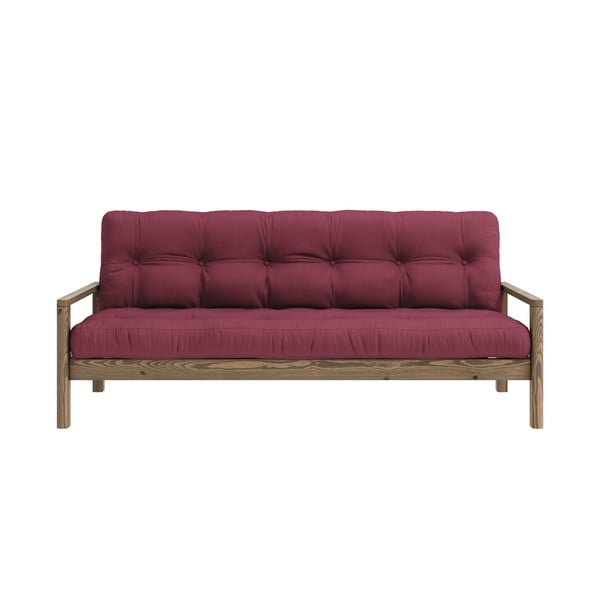 Canapea burgundy extensibilă 205 cm Knob – Karup Design