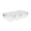 Organizator de frigider 3 buc. din plastic – Hermia
