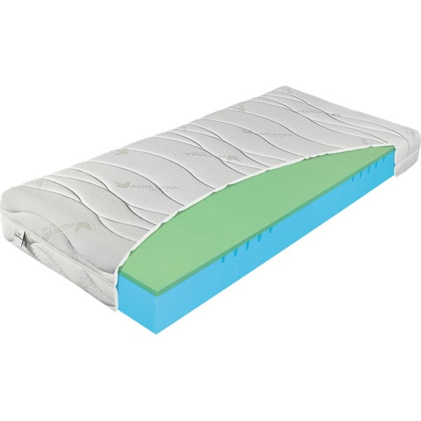 Saltea fermă/extra dură din spumă reversibilă 160x200 cm Polargel Superior – Materasso-image-2