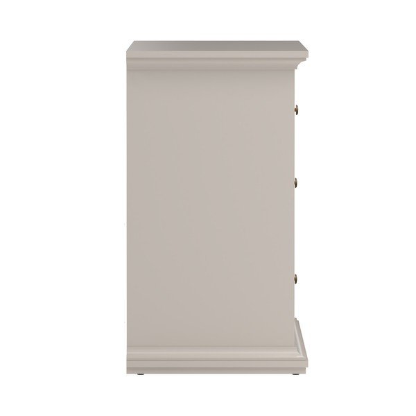 Comodă crem 96x87x49 cm Paris – Tvilum-image-4