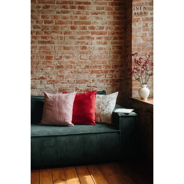 Față de pernă din in cu model de Crăciun 40x60 cm – Linen Tales-image-4