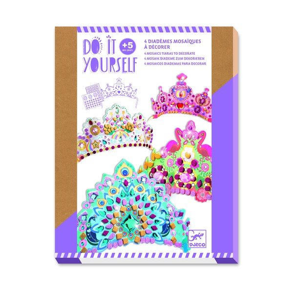 Set DIY 4 coroane Djeco Princess-image-2