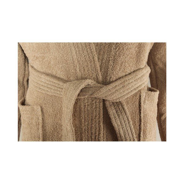 Halat de baie bărbătesc Foutastic, măr. M/L, bej-image-3