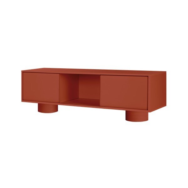 Comodă TV teracotă 160x48x42 cm Taro – noo.ma