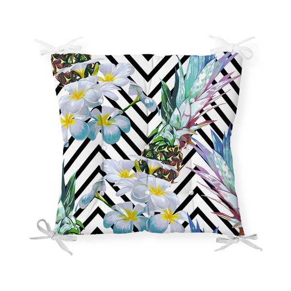 Pernă pentru scaun cu amestec de bumbac Minimalist Cushion Covers Pineapple, 40 x 40 cm