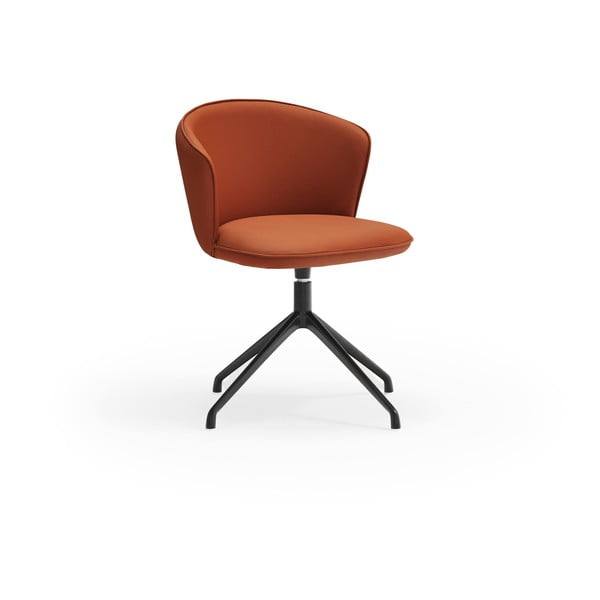 Scaune de dining portocalii rotative 2 buc. Add – Teulat