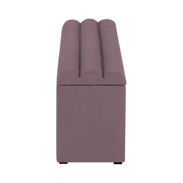 Divan cu spațiu pentru depozitare Cosmopolitan Design LA, 200 x 47 cm, mov lavandă-image-3