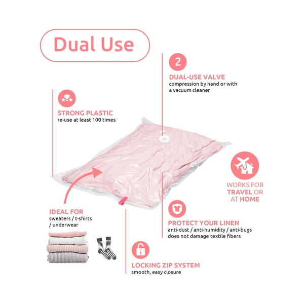 Saci de vidat 2 buc. Hanging Vacuum S – Compactor-image-2