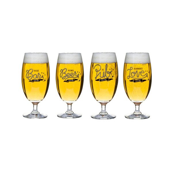 Set 4 pahare Sagaform Club Beer, 420 ml-image-1