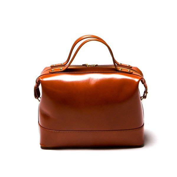 Poșetă din piele Isabella Rhea 355 Cognac-image-3