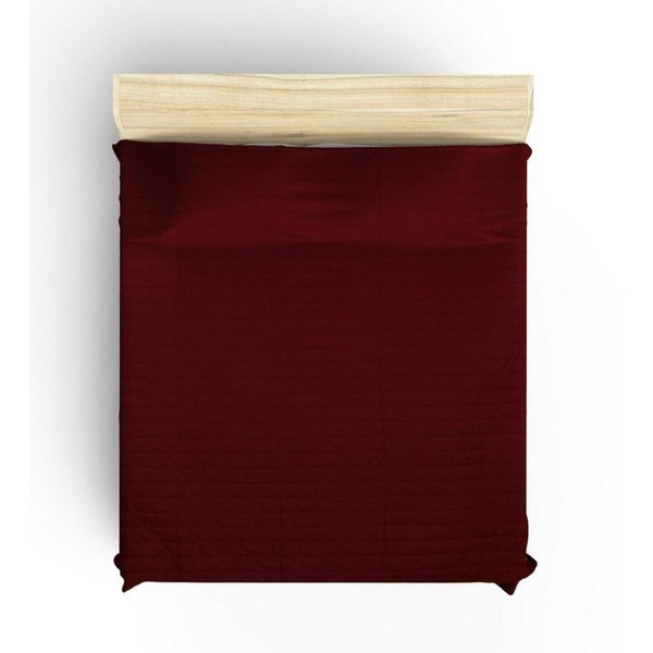 Cuvertură roșie matlasată pentru pat dublu 220x240 cm Monart – Mijolnir-image-2