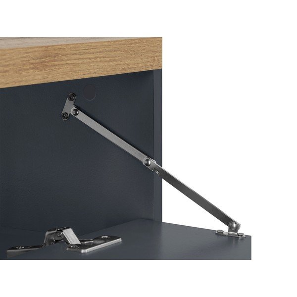 Dulap sub chiuvetă gri antracit cu aspect de lemn de stejar 60x57 cm Thessa – Støraa-image-3