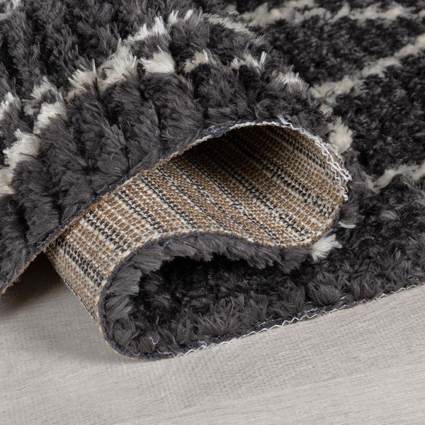 Covor negru 160x230 cm Aisha – Flair Rugs-image-2