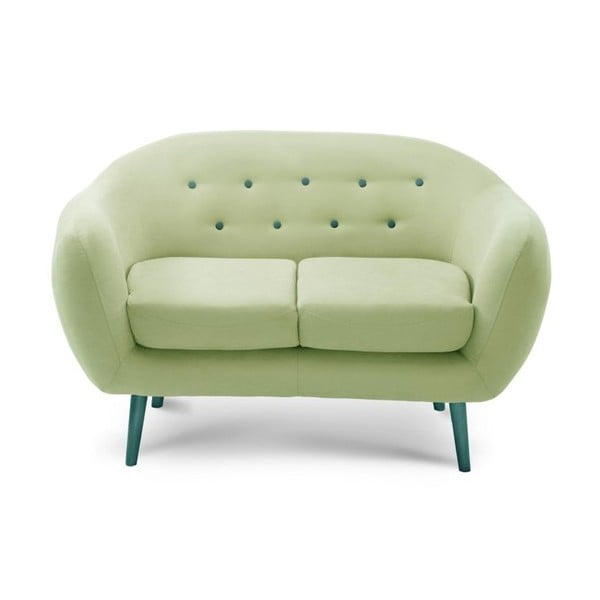 Canapea pentru 2 persoane Constellation Pistachio Green/Turquoise/Turquoise