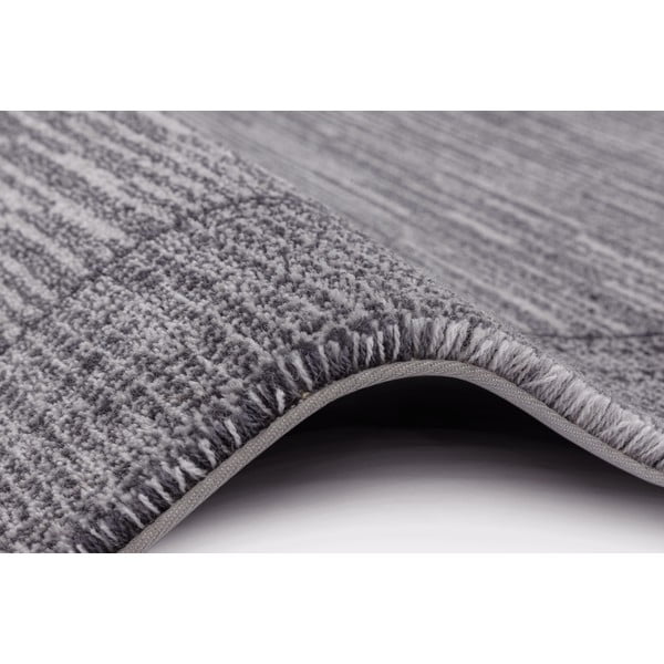 Covor gri închis din lână 200x300 cm Linea – Agnella-image-2