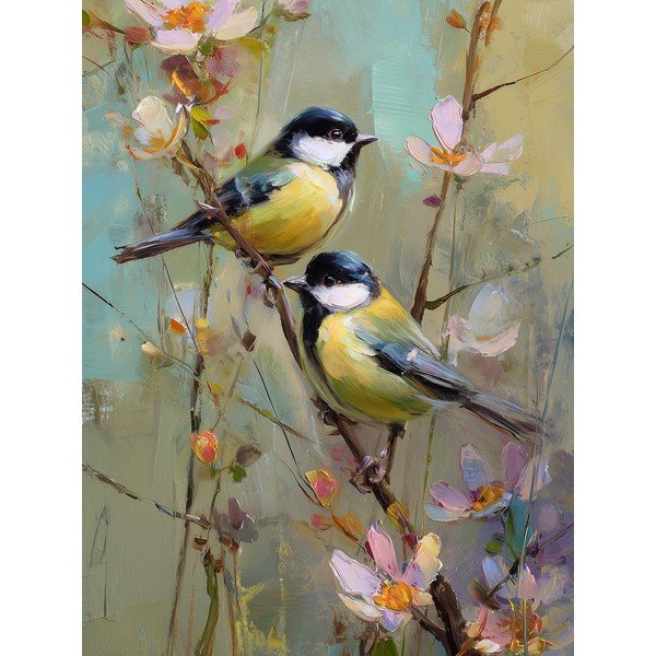 Tablou cu ramă imprimat 60x80 cm Parus Pair – Styler