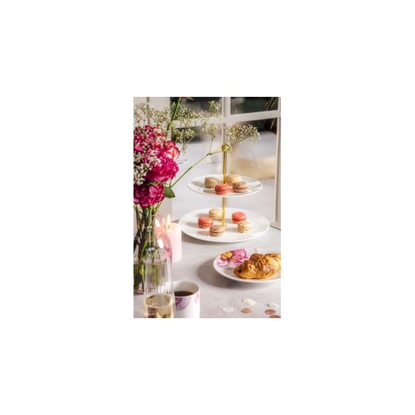 Farfurie albă/roz din porțelan ø 21.2 cm Rose Garden  - Villeroy&Boch-image-3