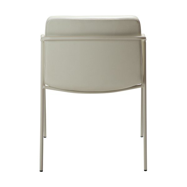 Scaun de dining crem cu cotiere Boto – DAN-FORM Denmark-image-4