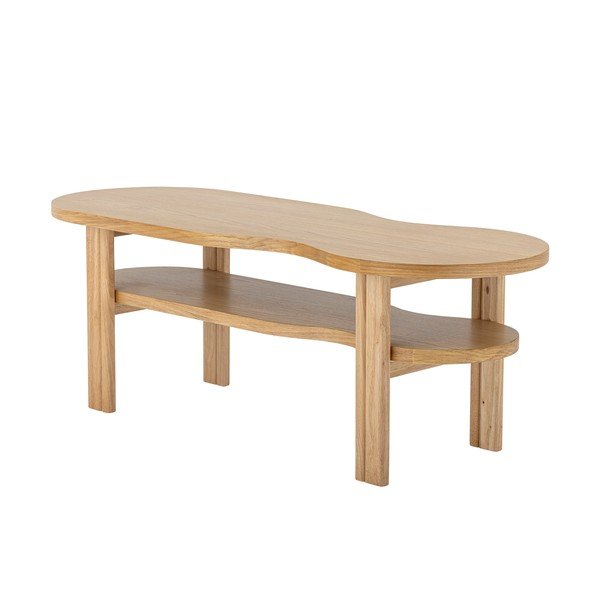 Măsuță de cafea în culoare naturală cu aspect de lemn de stejar 43x120 cm Valria – Bloomingville-image-2