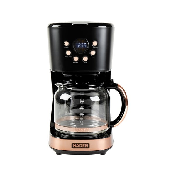 Aparat de cafea negru/arămiu – Haden