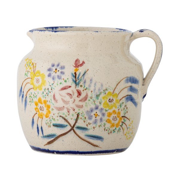Vază crem din teracotă (înălțime 22 cm) Avie – Bloomingville