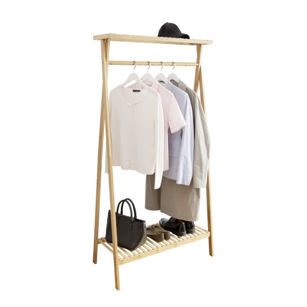 Suport pentru haine în culoare naturală din bambus Lanai – Wenko-image-2