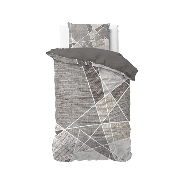 Lenjerie din bumbac pentru pat de o persoană Pure Cotton Furtrix, 140 x 200/220 cm