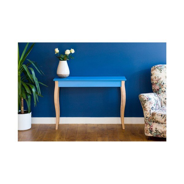 Consolă Ragaba Lillo, lățime 85 cm, albastru-image-1