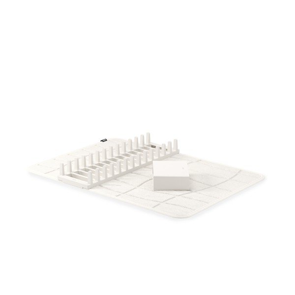 Scurgător de vase bej din plastic 61x43 cm Udry – Umbra