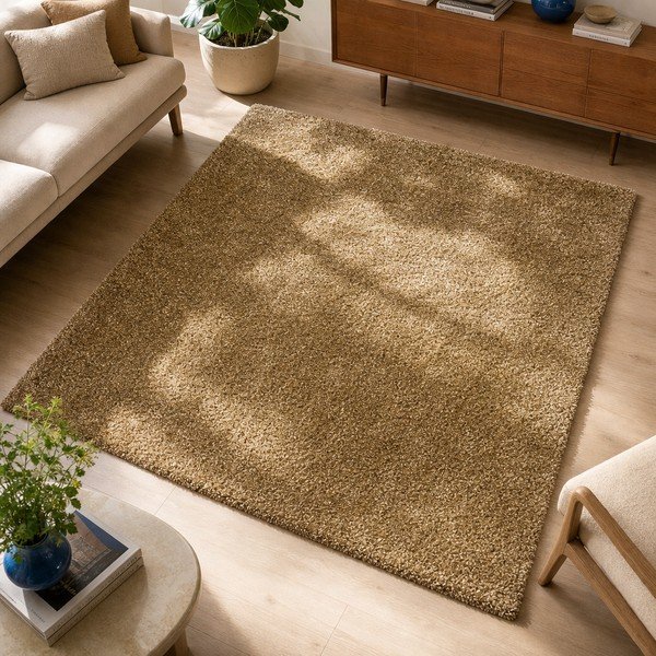 Covor Universal Aqua Liso, 67 x 125 cm, maro-image-1