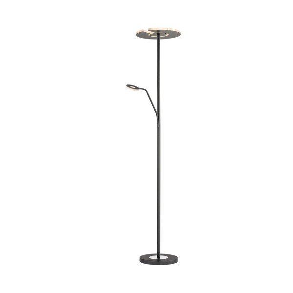 Lampadar negru LED cu intensitate reglabilă (înălțime 180 cm) Dent – Fischer & Honsel-image-2