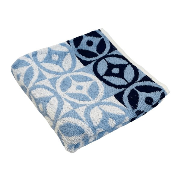 Prosop albastru din bumbac 70x140 cm Compass – JAHU collections