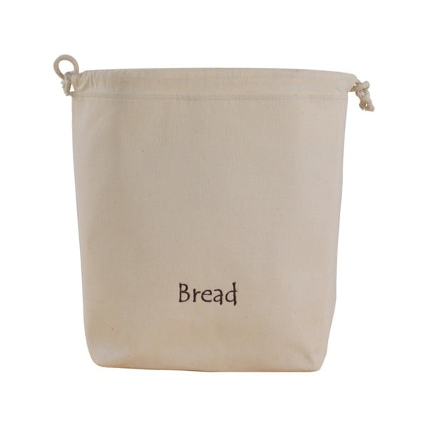 Sac din bumbac pentru pâine Furniteam Bread, alb