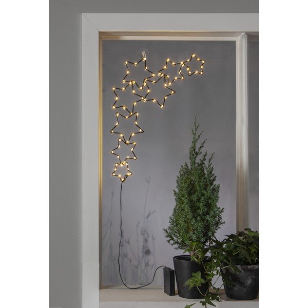 Decorațiune luminoasă neagră de Crăciun Stella - Star Trading-image-3