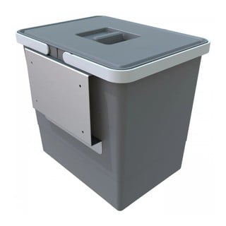 Coș de gunoi din plastic încorporat 15 l Easy - Elletipi