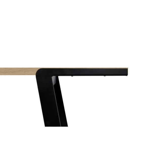 Masă de dining cu aspect de lemn de stejar 200x100 cm Drift - TemaHome-image-4