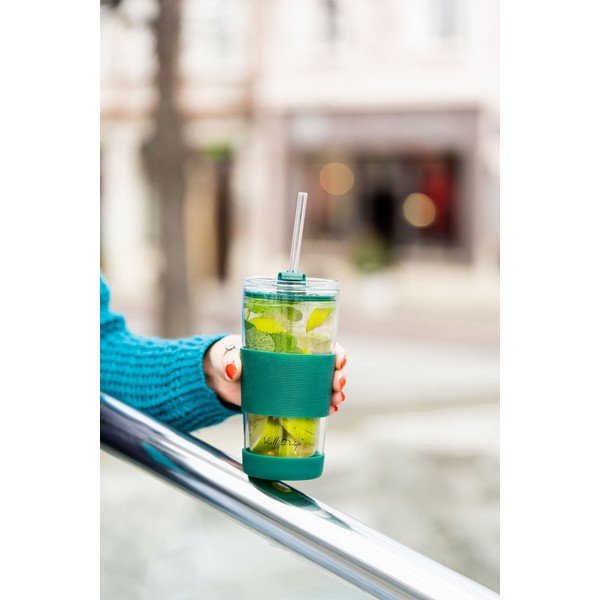 Cană termos verde 600 ml Fuori – Vialli Design-image-1