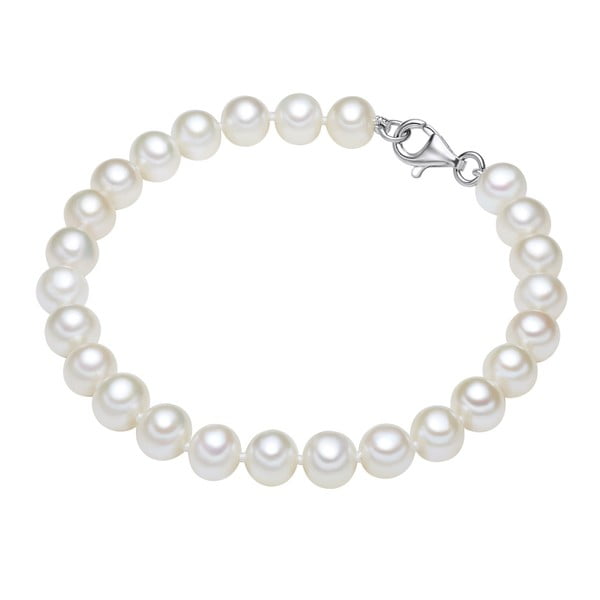 Brățară din perle Chakra Pearls, 17 cm