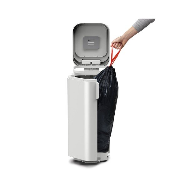 Coș de gunoi bej cu pedală din oțel 40 l Porta – Joseph Joseph-image-3