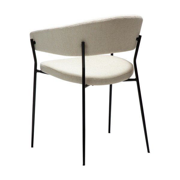 Scaun de dining bej cu cotiere Reboot – DAN-FORM Denmark-image-3