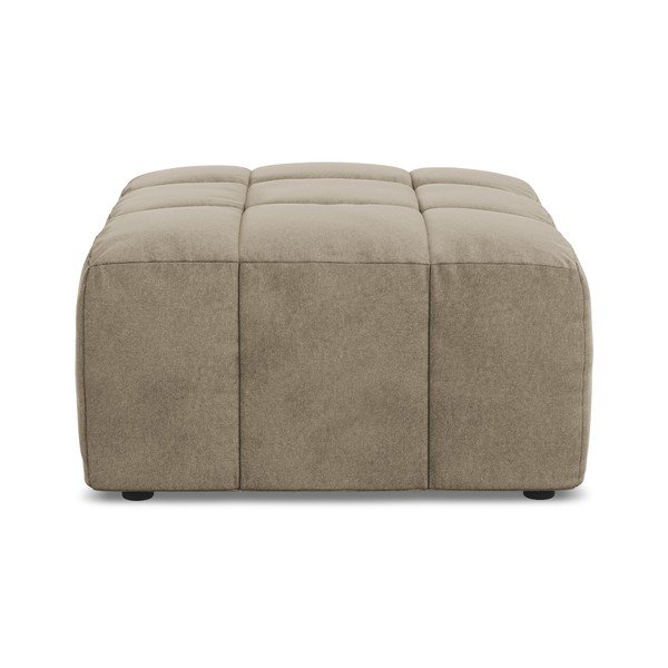 Taburet maro cu tapițerie din catifea Aloha – Makamii