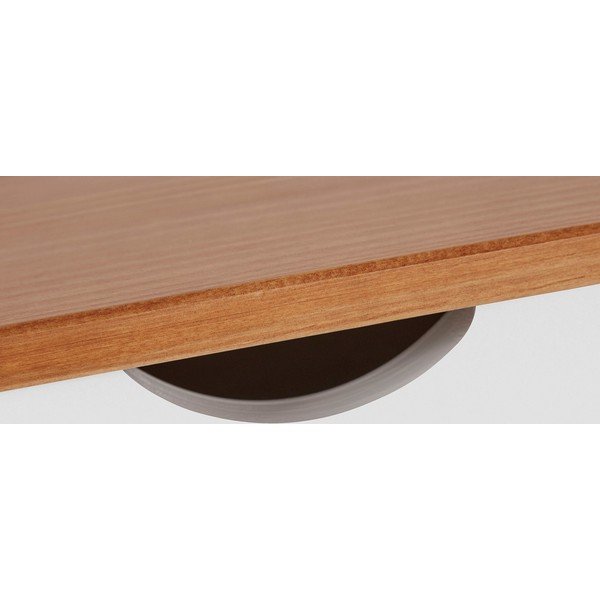 Birou Støraa Gava, lungime 140 cm, alb - maro-image-1